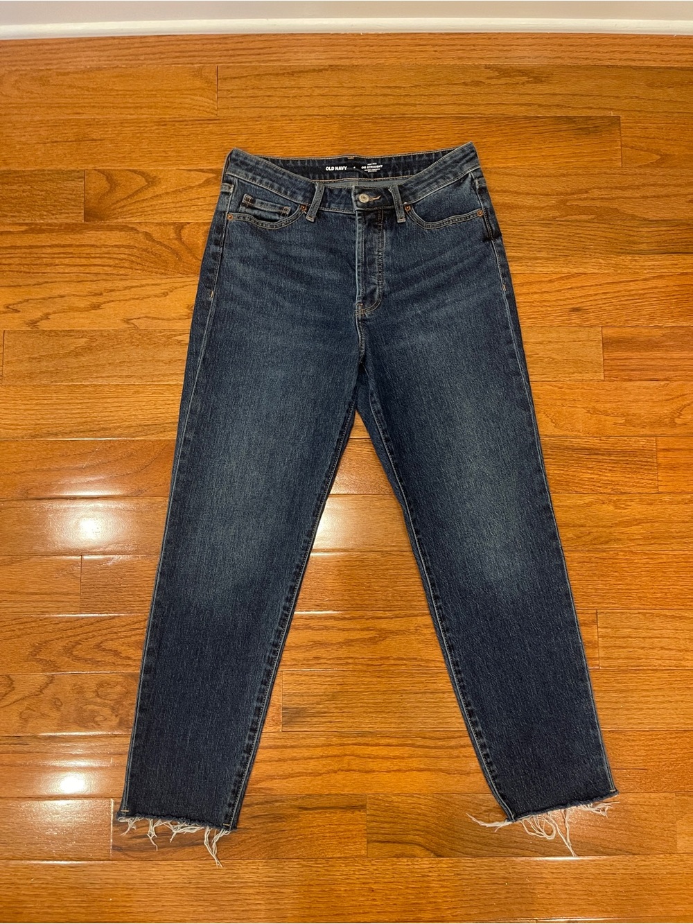Old Navy OG Straight High Rise Women's Denim Blue Jeans Size 4
